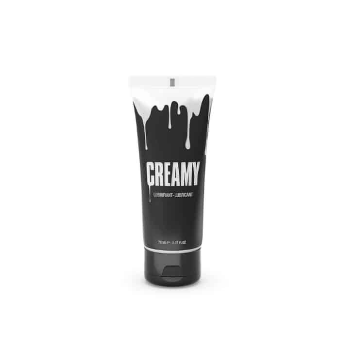 Лубрикант на водно-силиконовой основе Creamy с имитацией спермы, 70 мл