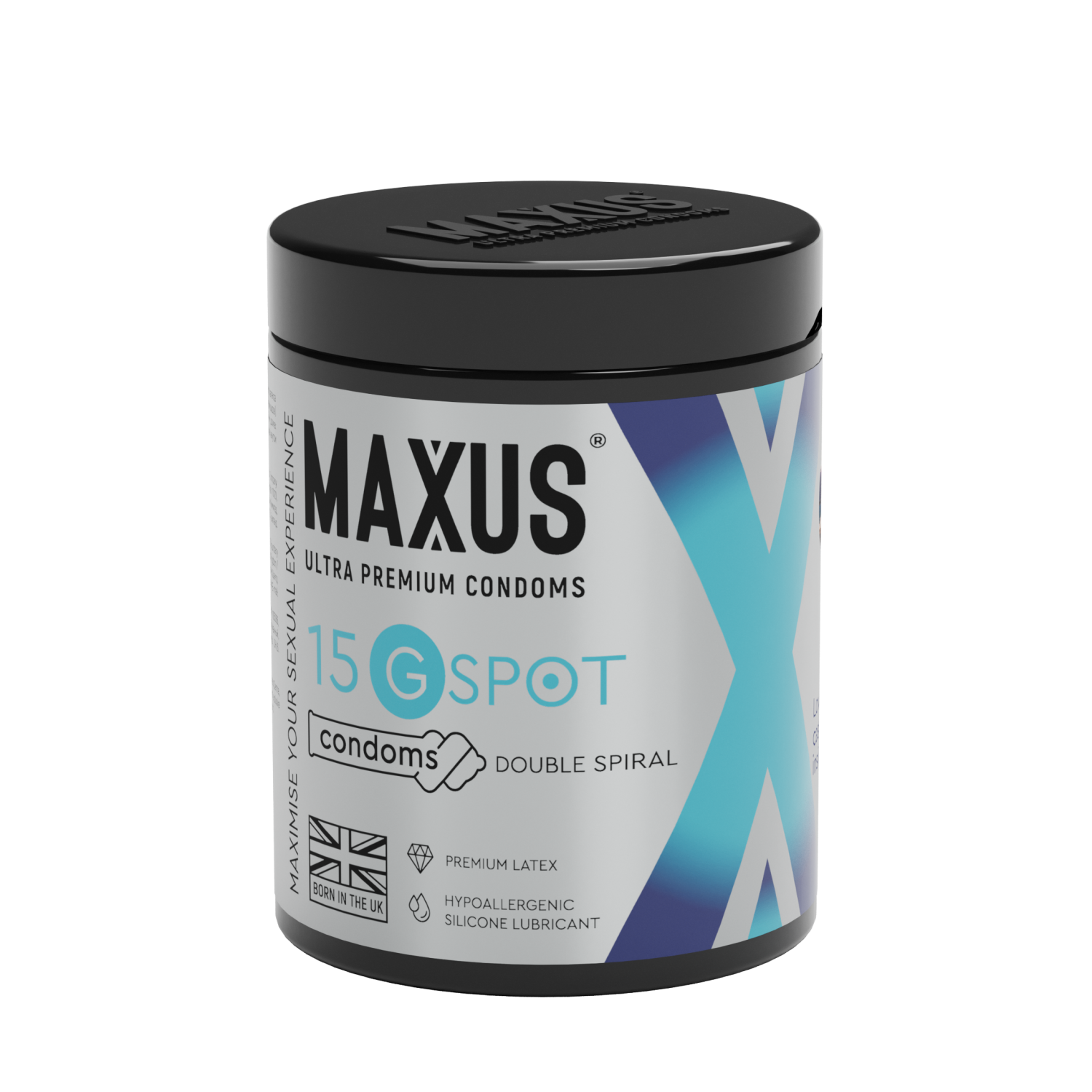 Презервативы Maxus G spot, двойная спираль, 15 шт.